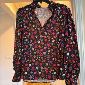 NWT Crosby by Mollie Burch Lyla Top in Wildflower